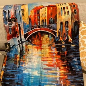 The Magic Scarf Company Venice print scarf